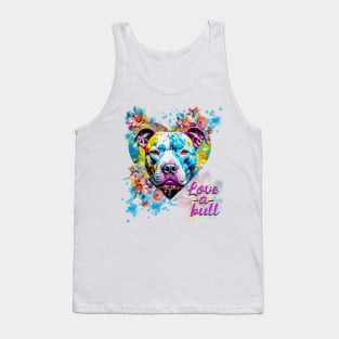 Love-a-bull (acrylics style) Tank Top